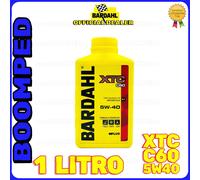 1 litro Olio Motore Bardal Bardhal XTC C60 5W-40 OLIO MOTO SCOOTER BD57