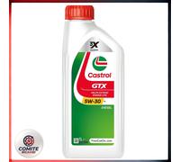 Olio lubrificante sintetico motore auto GTX 5W30 C4 1L Oil CASTROL