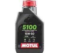 1 LITRO OLIO MOTORE MOTUL 5100 15W 50 TECHNOSYNTHESE