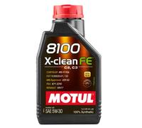 Olio Motore Auto Motul 8100 X-CLEAN FE C2 C3 Renault RN17 MB 229.52 - 1 Litro