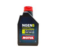 1 litro OLIO MOTUL NGEN 5 10W40 ECOLOGICO RICICLATO 4TEMPI MOTO SCOOTER MO50