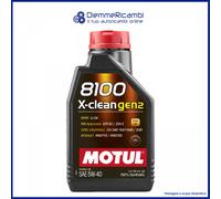 1 Litro OLIO MOTUL X-CLEAN GEN 2 - 5W40 - C3 - 100% Sintetico