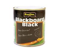 1 Litro Rustins Lavagna Pittura Gesso per Nero Opaco Scuola Muro 12sqm