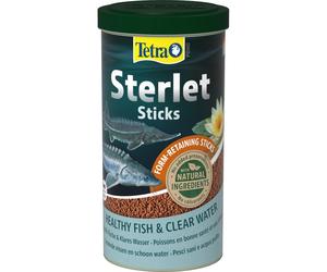 1 litro Tetra Pond Sterlet Sticks Bastoncini Mangime Completo Affondante per Storioni e Sterleti da Laghetto e Stagno