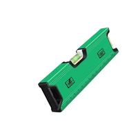 1 livella a bolla d'aria ad alta precisione, potente mini righello multifunzione in lega di alluminio, decorazione(C)