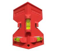1 livella a bolla d'aria mini for condotte ad alta precisione, cilindro pieghevole, livello magnetico(B)