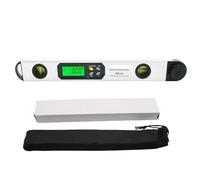 1 livella a bolla orizzontale doppia da 16 pollici 0-225° goniometro digitale inclinometro digitale angolo