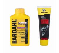 1 Lt New Bardahl MTF 75W80 GL4 Olio Trasmissioni Cambio Manuale + Additivo T&D