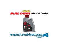 1 LT OLIO MISCELA SPORT MALOSSI 7.1 2T SAE 20W-30 VESPA 50 ET3 Vesparicambisud
