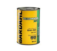 Bardahl - TECHNOS XFS C2 C3 5W-30 - Olio Motore per Auto, Lubrificante per Motori Benzina e Diesel di Ultima Generazione, Alta Efficienza Energetica da Prestazioni Elevate e Basse Emissioni, 1 L
