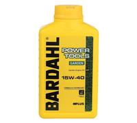Bardahl - Garden Power Tools 4T SAE 15W-40 - Lubrificante Specifico per Motori a Benzina 4 Tempi, per Tagliaerba e Attrezzature da Giardinaggio, Olio Ideale per Alti Regimi e Temperature, 1 L