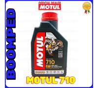 MOTUL OLIO MOTO MOTORE 710 2T TEMPI 100% SINTETICO - OLIO MISCELA 4 LITRI 04MO01