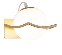 1 Luce Applique da Parete,Apparecchi Moderni,Luci Bagno Lampada Specchio a for Camera Letto Cucina Corridoio Portico(Gold,A)