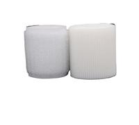 1 m/paio di strisce di da cucire non adesive in nylon morbido e sicuro for accessori da cucito(38mm white)