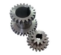 1 macchina for il taglio dei metalli a doppio ingranaggio, set di ingranaggi in metallo ad alta e bassa velocità a 2 velocità for mini-tornio serie CJ0618