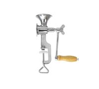 1 macina cereali manuale, mulino for in acciaio inossidabile, da banco per mais, erbe aromatiche, grano