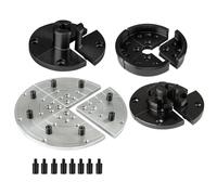 1 mandrino for tornio for legno con ganascia a gradino for mandrino for tornio da 4" 100mm(Step Jaw)