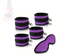 1 manetta accecata viola in morbido materiale di gomma cloroprene set yoga