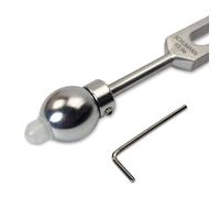 1 manico applicatore per olio essenziale con punta in cristallo di quarzo trasparente per diapason, aromaterapia, cristalloterapia, riflessologia, guarigione del suono e armonizzazione del biocampo