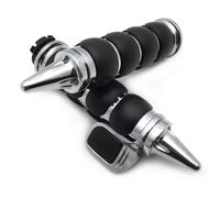 1 " Manico Barrette Mano Grips 25mm a Farfalla Boss Per Harley Touring Sportster