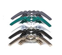 1 maniglia per finestra con chiusura a doppio vetro, universale, per mano/destra, bianco/nero, vari colori