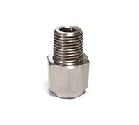 1 manometro for pressione dell'olio in acciaio inossidabile da 1/8 NPT maschio a sensore di pressione dell'olio femmina M10x1.0
