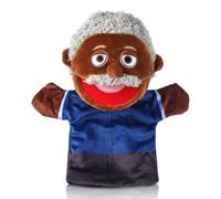 1 marionetta da mano per la famiglia, 30,5 cm, per nonni, mamma, papà, fratello, sorella, burattini in peluche, gioco di ruolo, per bambini, narrazione immaginativa, gioco per insegnare all'asilo