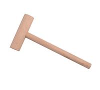 1 martello per granchi in legno, per frutti di mare, aragosta, crostacei, cracker in legno duro naturale