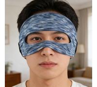 1 maschera per gli occhi traspirante, assorbe il sudore, universale, per uso domestico