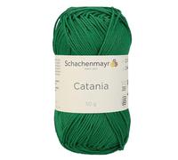 1 matassa/confezione Schachenmayr (SMC) Catania Originals Filato, ogni gomitolo 50 g / 125 m / 100% cotone mercerizzato per maglieria e uncinetto, peso sportivo, 430 - verde smeraldo