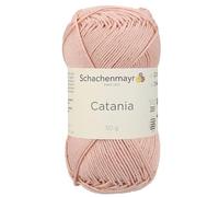 1 matassa/confezione Schachenmayr (SMC) Catania Originals Filato, ogni gomitolo 50 g / 125 m (125 m), 100% cotone mercerizzato per maglieria e uncinetto, peso sportivo, 433 - oro rosa