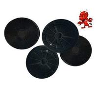 1 Megaset 4 Filtro a Carbone Attivo Filtri Antigrasso Filtro Ai Carboni Attivi Filtro per Cappa Aspirante Cappa Aspirante Bomann Si 612, Du 613, Du 613.1 ( Ix )