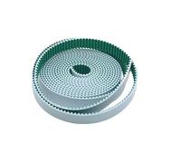 1 metro 5M 8M Cinghia dentata aperta in poliuretano con anima in acciaio Larghezza superficie dente verde 10-40mm for stampante 3D/macchina CNC(8m 25mm Width)