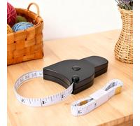 1 metro a nastro per il corpo, nastro di misurazione automatico ad alta precisione a doppio lato, 152,4 cm, per casa e fitness, retrattile e portatile, per vita, braccia, fianchi e molto altro ancora