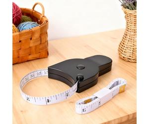 1 metro a nastro per il corpo, nastro di misurazione automatico ad alta precisione a doppio lato, 152,4 cm, per casa e fitness, retrattile e portatile, per vita, braccia, fianchi e molto altro ancora