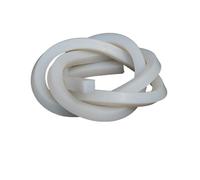 1 Metro/pz Gomma siliconica Spessore 5mm/10mm/15mm/20mm/30mm Resistente alle Alte Temperature Striscia di Tenuta in Gomma siliconica Solida Guarnizione (Size : 25x25mm)