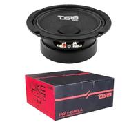 1 MIDRANGE DS 18 PRO-GM6.4 altoparlante da 16,5 cm 165 mm 6,5" di diametro, 140 watt rms e 480 watt max, 4 ohm, sensibilità 92 db, per auto, 1 pezzo