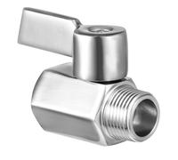 1 mini acciaio inossidabile 304 con manico in acciaio inossidabile (argento).