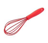 1 Mini Frusta In Silicone For Uova, Piccola Asta Di Mescolamento Manuale For Panna E Uova, Strumento Di Cottura(Red Egg Beater)