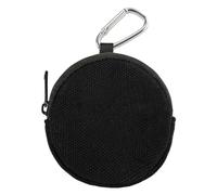 1 mini portafoglio con cerniera, rotondo, impermeabile, adatto per riporre monete, mini portafoglio nero carino e compatto., Blu, Cintura per soldi