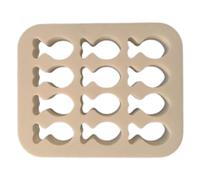 1 mini stampo per biscotti a forma di pesciolino rosso