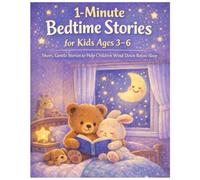 1-Minute Bedtime Stories for Kids Ages 3-6: Short, Gentle Stories to Help Children Wind Down Before Sleep