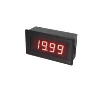 1 misuratore di corrente digitale DC YB5135B, indicatore 2 20 mA 200 mA 2A 5A milliampere Amp calibro 10A 20A 50A 100A 200A 500Adc Milliampere Amperometro (rosso, DC200uA)