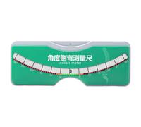 1. Misuratore ergonomico per scoliosi 0-30° con allineamento a doppio livello e controllo della stabilità per l'analisi spinale, strumento per scoliosi a bolle