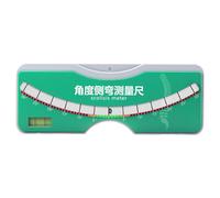 1. Misuratore ergonomico per scoliosi 0-30° con allineamento a doppio livello e controllo della stabilità per analisi spinale, facile da trasportare