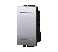 1 MODULO DEVIATORE 16A, GRIGIO, COMPATIBILE CON BTICINO LIVING, MODULI E FRUTTI 100% COMPATIBILI, MATERIALI DI ALTA QUALITA'