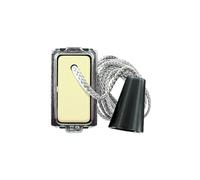 1 MODULO PULSANTE CON CORDA, BIANCO, COMPATIBILE CON BTICINO MAGIC, MODULI E FRUTTI 100% COMPATIBILI, MATERIALI DI ALTA QUALITA'