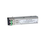 1 modulo ricetrasmettitore fibra monomodale multi-rate 2.5G SFP 1510NM 80KM Duplex LC connettore (3 pezzi)