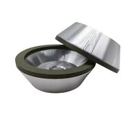 1 mola diamantata da 4/5 pollici - Design a tazza svasata for utensili in carburo, metallo e tungsteno - Disco abrasivo di precisione(400grit)