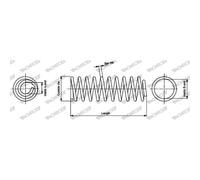 1 Molla Di Sospensione Monroe Sp2433